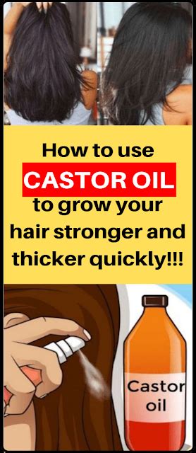 How To Apply Castor Oil To Grow Thick Luscious Enviable Hair