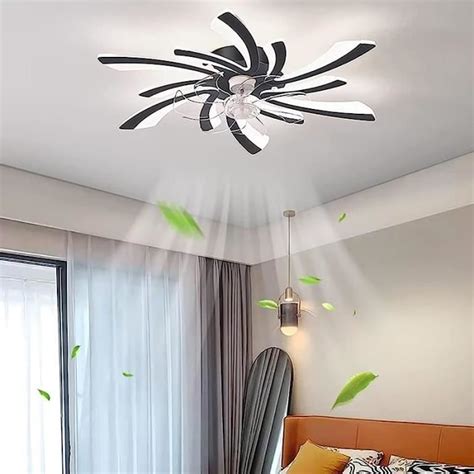 Lustre Ventilateur de Plafond RUMOCOVO B 13 Télécommande