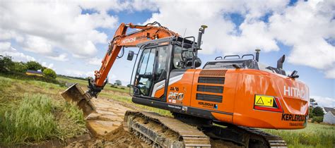 First HCME Customised Solutions Zaxis 7 Excavator Arrives In France