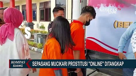 Sepasang Kekasih Jadi Mucikari Prostitusi Online Di Palembang Video