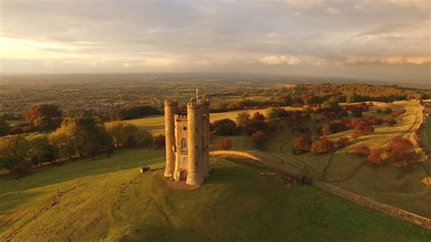 Broadway Tower during Autumn sunset. : r/castles