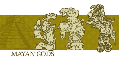 Mayan Gods - Kukulkán, Ixchel, Chaak, and many more...