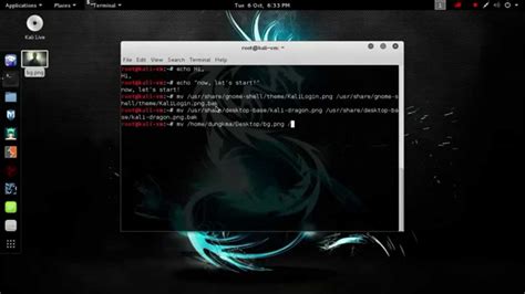 Kali Linux 2 0 How To Change Login Screen YouTube