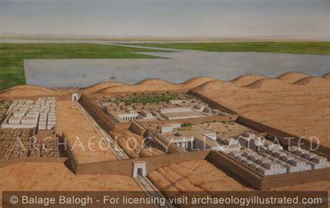 Malkata, West Bank of the Nile, Palace Complex of Amenhotep III ...