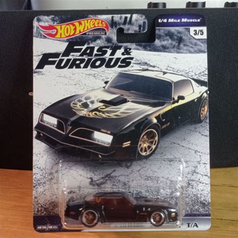 Jual Hot Wheels Hotwheels Fast Furious 1 4 Mile Muscle 77 Pontiac Firebird T A Shopee Indonesia