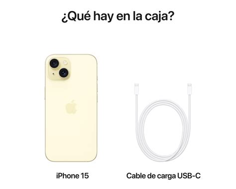 Telcel Apple IPhone 15 128 GB Amarillo Coppel