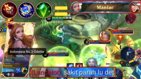 ODETTE MANIAC PAKE BUILD PALING JENIUS YANG PERNAH ADA BUILD ODETTE