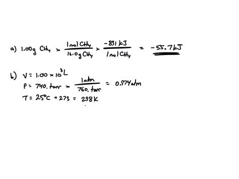 Solvedconsider The Following Reaction Ch4g2 O2g Co2g2 H2 Ol