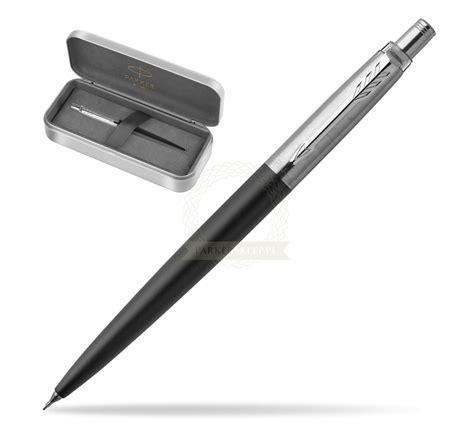 Parker Jotter Bond Street Black CT Mechanical Pencil in Parker metal ...