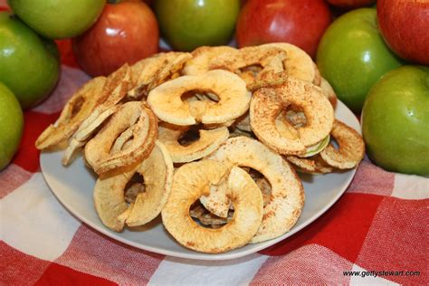 Getty Stewart How To Make Homemade Apple Rings In The Dehydrator