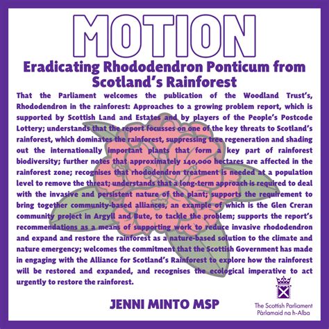 Eradicating Rhododendron Ponticum from Scotland’s Rainforest – Jenni ...