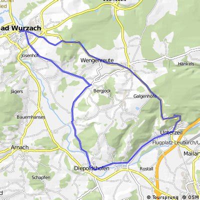 Radwege Und Routen In Und Um Bad Wurzach Bikemap Deine Radrouten