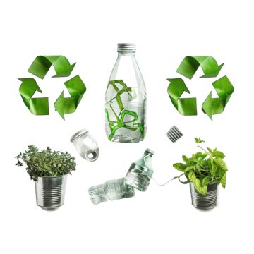 Recycling At Home Life Style Concept Recycling Go Green Save Earth