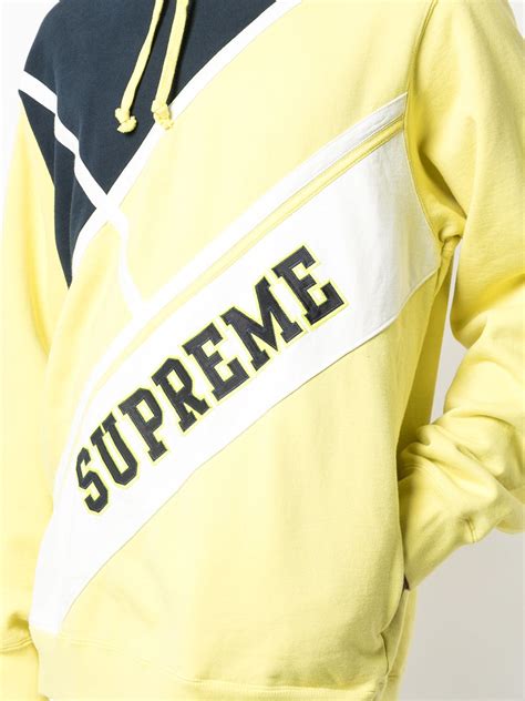 Supreme Logo Print Hoodie - Farfetch