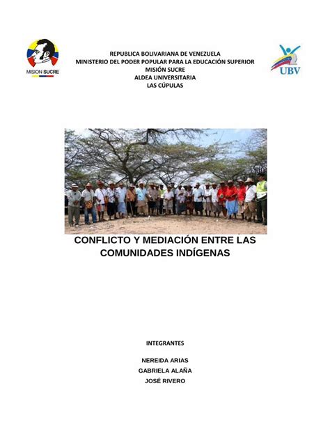 PDF CONFLICTO Indigena DOKUMEN TIPS