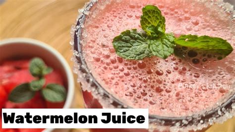 তরমুজের জুস How To Make Watermelon Juice Refreshing Summar Drink Ramadan Special Iftar