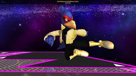 Afatwizard Goldblack Falco Super Smash Bros Melee Mods