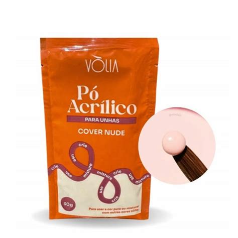 P Acr Lico Para Unhas Cover Nude G Volia