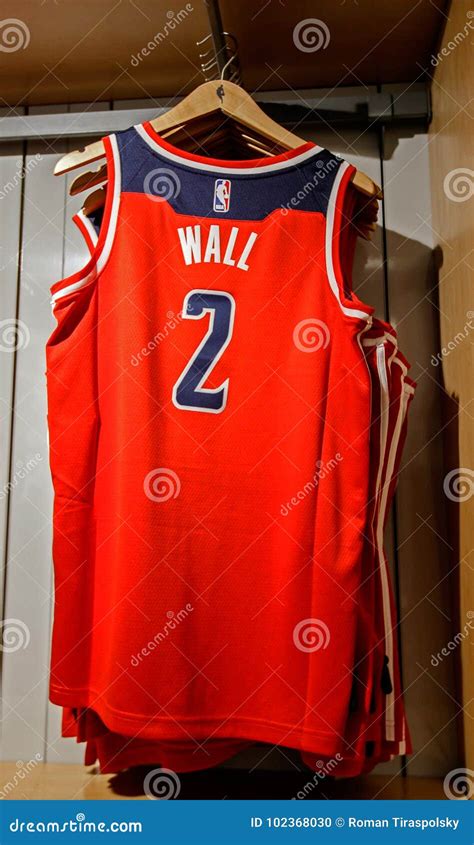 Jersey Della Replica Di John Wall Di Washington Wizards Immagine