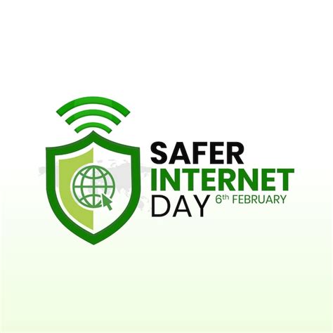 Premium Vector Safer Internet Day Illustration Banner Cyber Security