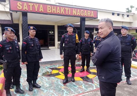 Wakapolda Jambi Brigjen Pol Edi Mardiyanto Kunjungi Batalyon B Pelopor