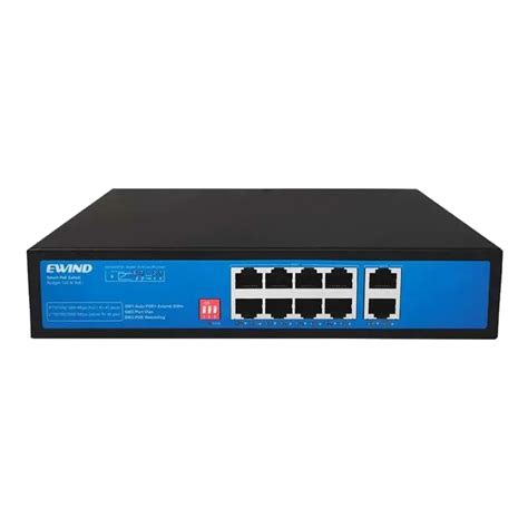 8-портовый гигабитный PoE коммутатор Ewind EW-S1910CG-AP - купить в ...