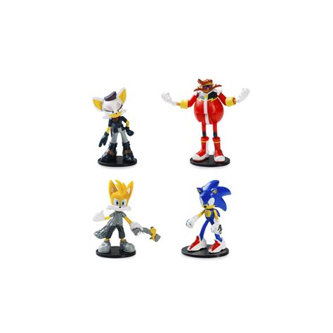 SONIC FIGURA ARTICULADA PACK DE 4