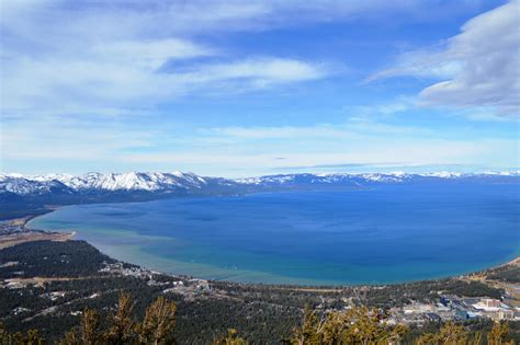 Aerial Full View of Scenic Lake Tahoe image - Free stock photo - Public ...