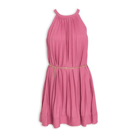 Buy Inwear Pink Pleated Dress Online Truworths