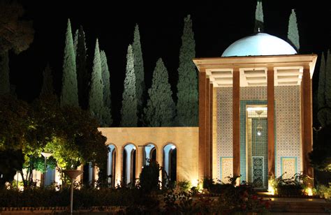 Visiting the Tomb of the Great Persian Poet Saadi, Saadieh in Shiraz