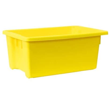 Butchers Tubs Mp10yel 52l Food Plastic Crate Industry Kitchens