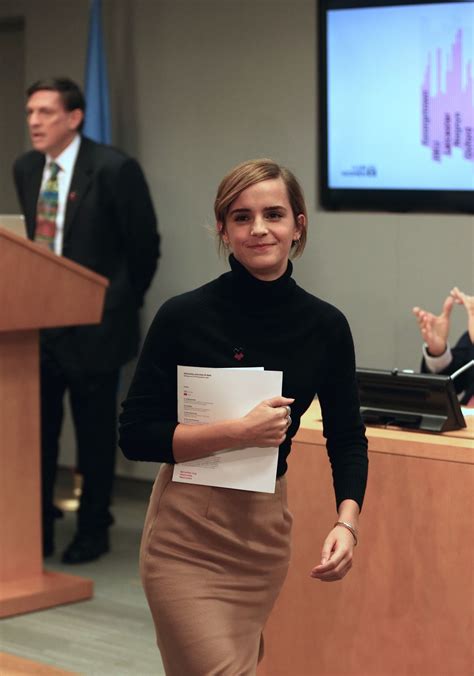 Emma Watson At United Nations Heforshe Impact Report In New York 09 20 2016 Hawtcelebs