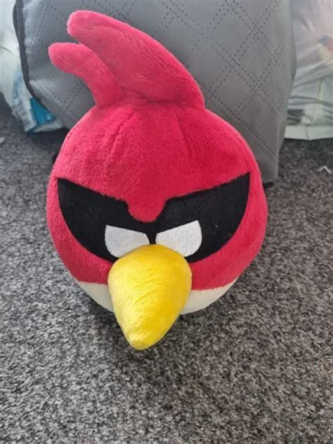 ANGRY BIRDS SPACE Red Bird Plush 8 inch Rovio Commonwealth Soft Toy £4. ...