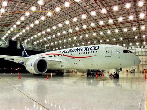 Llega Al Aicm Segundo Boeing De Aeromexico Dineroenimagen