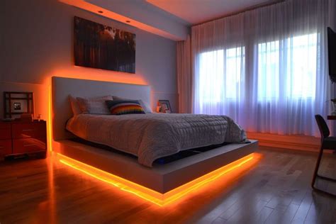 25 LED Strip Light Ideas for a Futuristic Bedroom (Concept Designs)