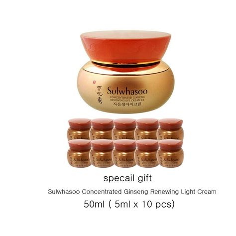 Sulwhasoo Concentrated Ginseng Renewing Eye Cream Ex Renewing Light