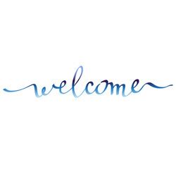 Welcome Calligraphy Vector Images (over 8,700)