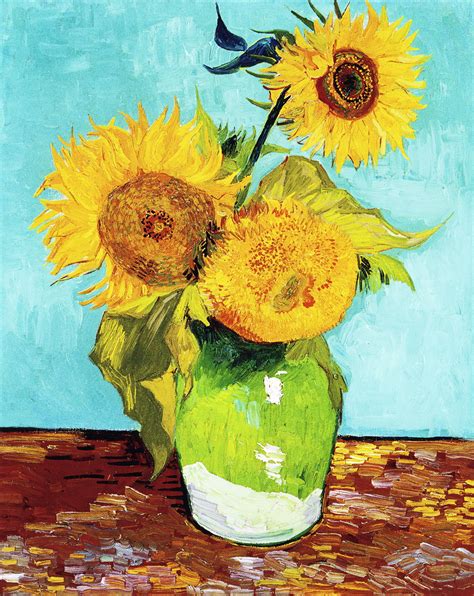 Quadro Van Gogh Girass Is N Tela Canvas X Cm Elo