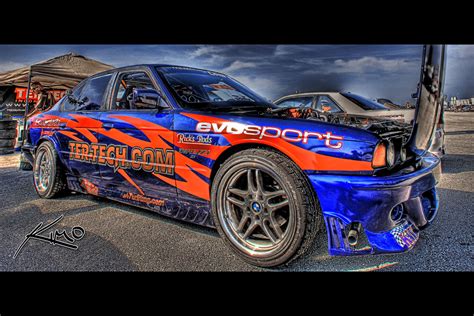 Ter Tech BMW Drifting Machine HDR Photography By Captain Kimo