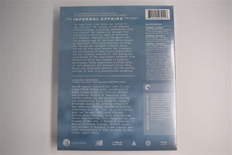 The Infernal Affairs Trilogy Packaging Photos Criterion Forum