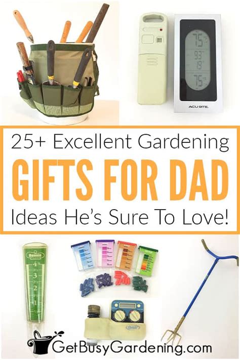 25+ Excellent Gardening Gifts For Dad - Get Busy Gardening