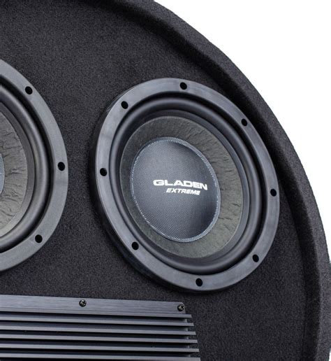 Gladen Rs Rb Dual Active Round Spare Wheel Subwoofer Bladeice