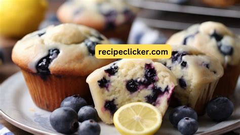 Learn How To Make Fluffy Blueberry Muffins With Lemon Glaze