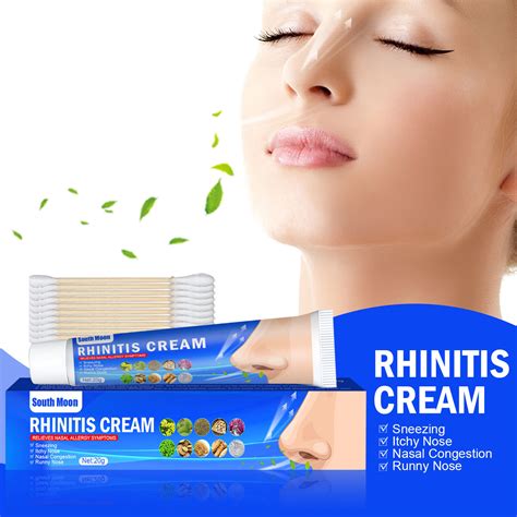 Nasal Treatment Prevent Physical Therapy Ointment Itching Medicine Cream Agent Rhinitis