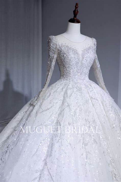 Bling Princess Ball Gown Wedding Dresses