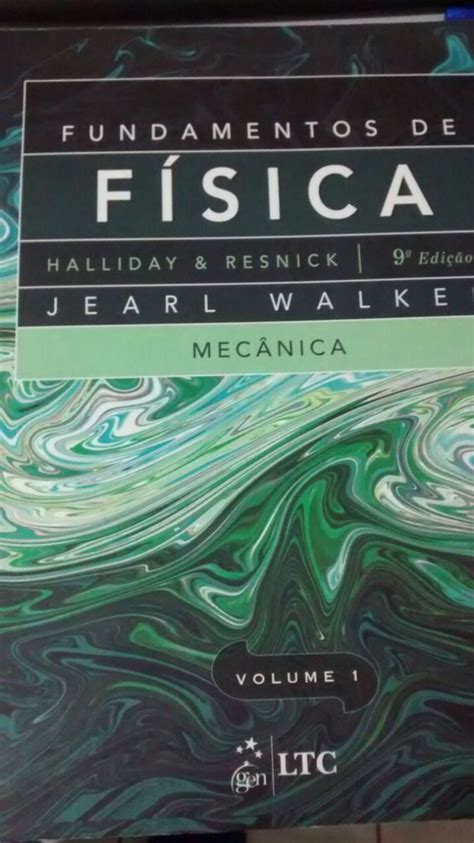 Fundamentos De Física Volume 1 Halliday And Resnick 9ª Edição Livro