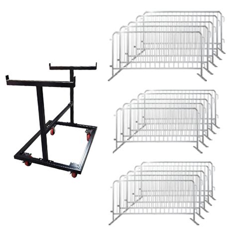 Heavy Duty Steel Barricades Crowd Control Barriers