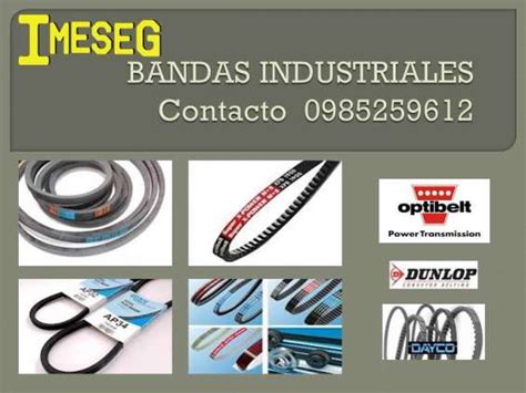 Bandas Industriales Optibelt Y Dayco En Guayaquil Productos