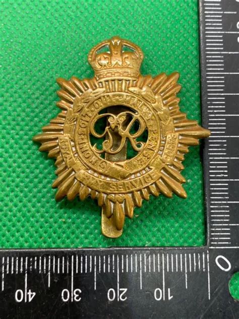 Original Ww1 Grv British Army Royal Army Service Corps Cap Badge £1000 Picclick Uk