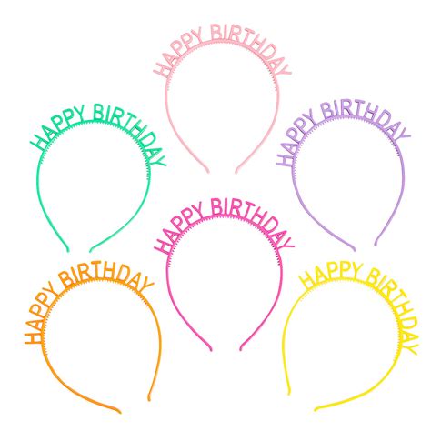 “happy Birthday” Headbands Oriental Trading